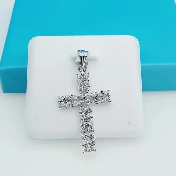 925 Sterling Silver CZ Beautiful Pendant for Women, 1USPAR4060